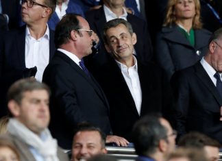 PSG- Bayern: Hollande, Sarkozy, l’insolite photo de leurs retrouvailles PSG- Bayern: Hollande, Sarkozy, l'insolite photo de leurs retrouvailles