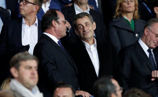 PSG- Bayern: Hollande, Sarkozy, l’insolite photo de leurs retrouvailles PSG- Bayern: Hollande, Sarkozy, l'insolite photo de leurs retrouvailles