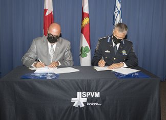 Le SPVM renouvelle son entente avec Info-Crime Montréal Le SPVM renouvelle son entente avec Info-Crime Montréal