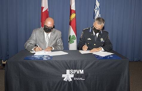 Le SPVM renouvelle son entente avec Info-Crime Montréal