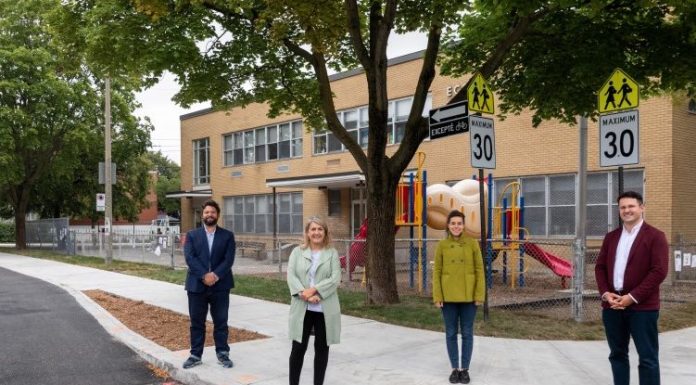 Deux projets pour sécuriser les abords des écoles dans Rosemont–La Petite-Patrie Deux projets pour sécuriser les abords des écoles dans Rosemont–La Petite-Patrie