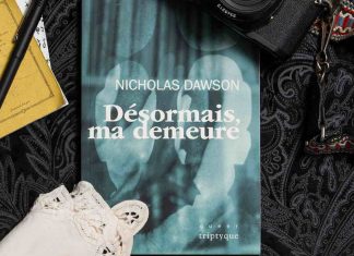 L’auteur Nicholas Dawson remporte le Grand Prix du livre de Montréal pour «Désormais, ma demeure» L'auteur Nicholas Dawson remporte le Grand Prix du livre de Montréal pour «Désormais, ma demeure»