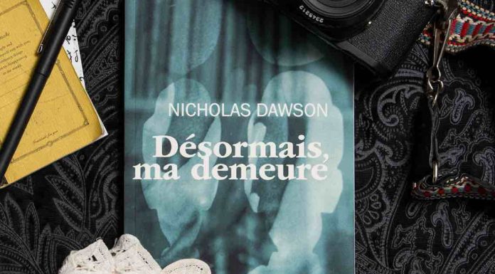 L’auteur Nicholas Dawson remporte le Grand Prix du livre de Montréal pour «Désormais, ma demeure» L'auteur Nicholas Dawson remporte le Grand Prix du livre de Montréal pour «Désormais, ma demeure»