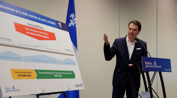 Québec : Plus de 260 M$ investis pour le pont Laviolette Québec : Plus de 260 M$ investis pour le pont Laviolette