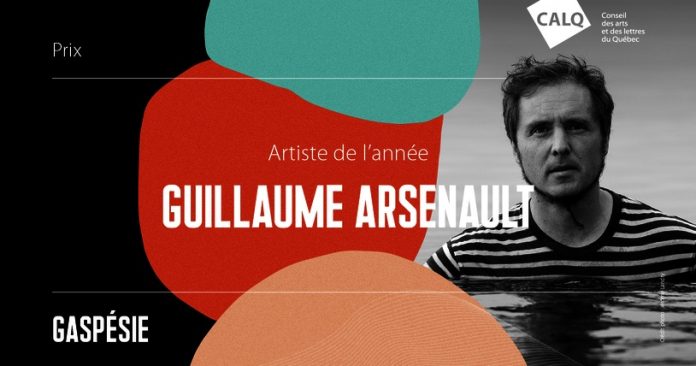 Québec : Guillaume Arsenault, Artiste de l'année en Gaspésie