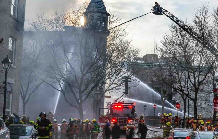 L'incendie dévastateur du Vieux-Montréal : la coroner en chef annonce une enquête publique