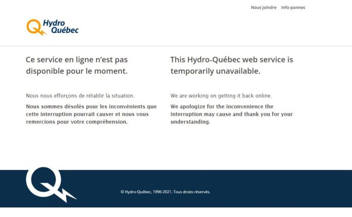 Indisponibilité Temporaire : Sites Gouvernementaux Hors Service